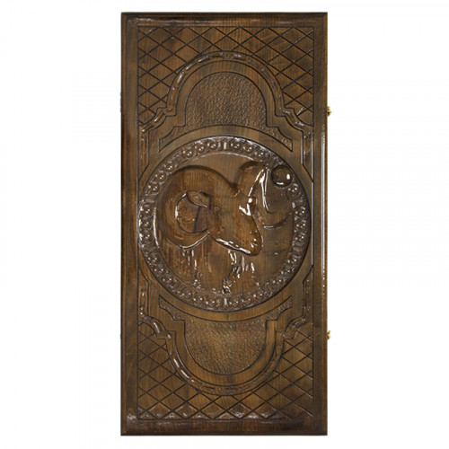 Нарды резные "Зодиак Овен" Нарды резные "Зодиак Овен"